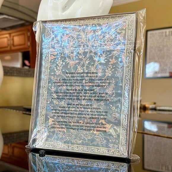 NWT Peter Pauper Press Persian Grove Journal Embossed Book Bound Gilded Edges - Picture 4 of 12